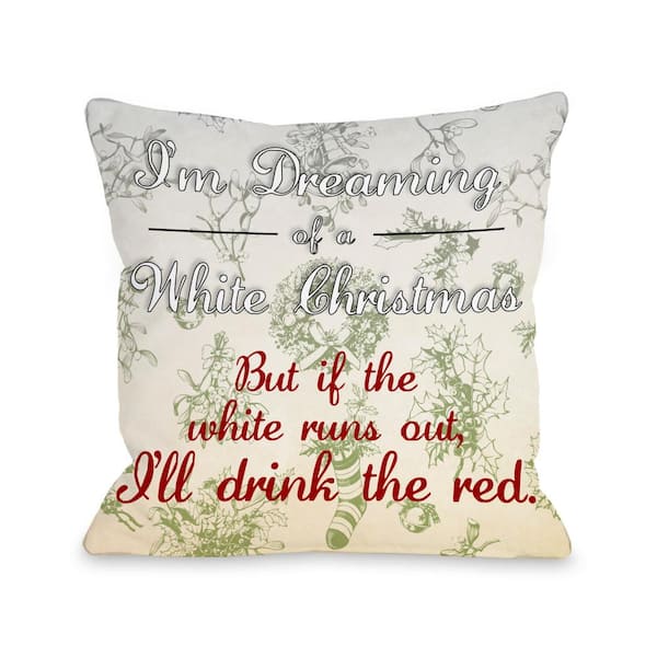 wine throw pillows