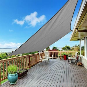 185 GSM Rectangle Sun Shade Sail, for Patio Garden and Swimming Pool