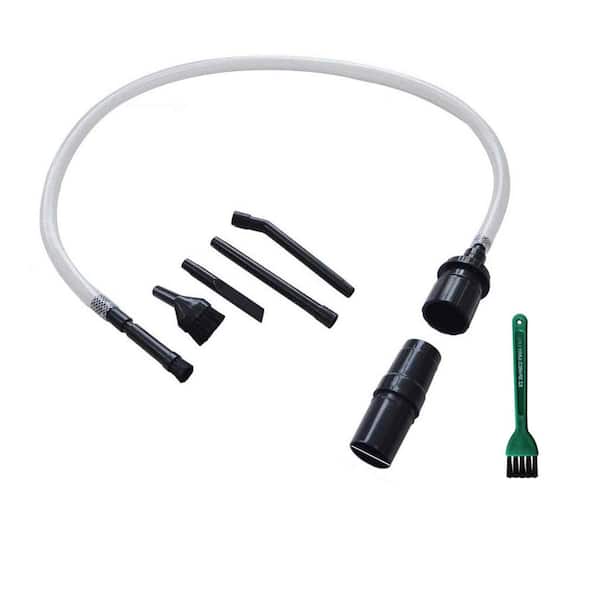 Vacuum Cleaner Micro Tool Kit Accessory Set for Universal 1 1/4 in. Attachment Crevice Brush Cleaning 7-Pieces