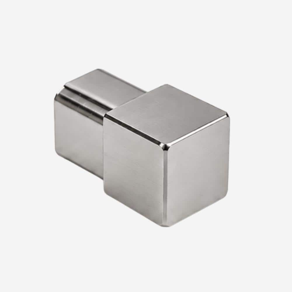Outside Angle Novolistel 3 High Brightness 1/2 in. x 7/8 in. Complement Stainless Steel Tile Edging Trim price history on PriceWatchPro