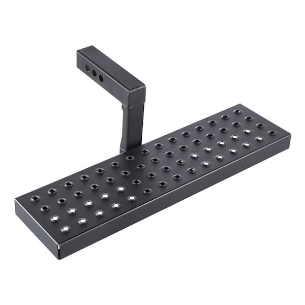 Hitch Step for 2 in. Receiver, Strong Steel Construction with 350 lbs. Load Capacity, Rear Bumper Guard Protector