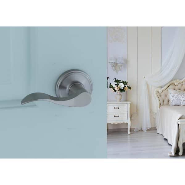 Copper Creek Waverlie Satin Stainless Passage Hall/Closet Door