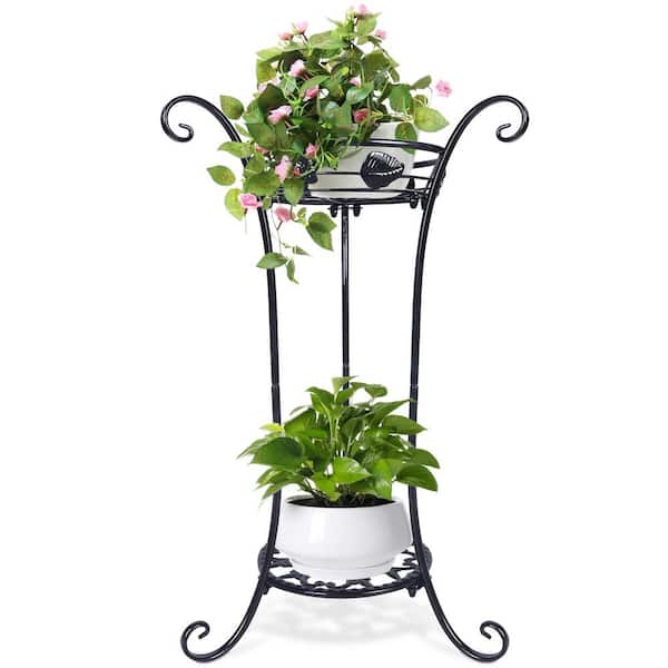 Metal Tall Plant Stand Indoor/Outdoor,Iron Flower Pot Holder Small Plant  Holders,Flower Pot Stand Flower Pot Supporting,Potted Plant Stand Plant  Rack