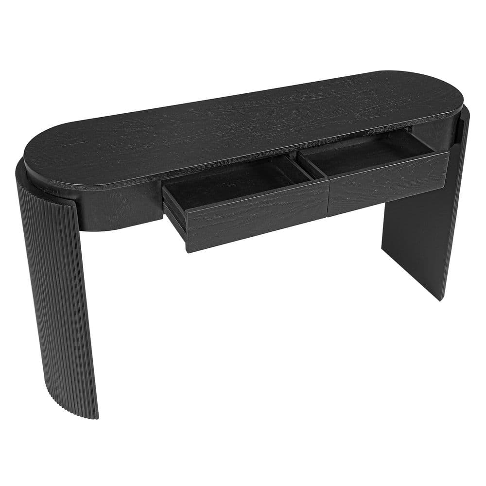 55.1 in. W x 13.8 in. D x 32.5 in. H Bathroom Black Linen Cabinet price history on PriceWatchPro