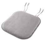 Lavish Home Navy Memory Foam Chair Pad HW8911034 - The Home Depot