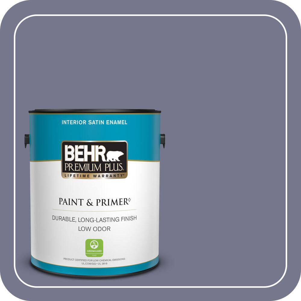 1 gal. #630F-5 Vintage Satin Enamel Low Odor Interior Paint & Primer product image for price tracking