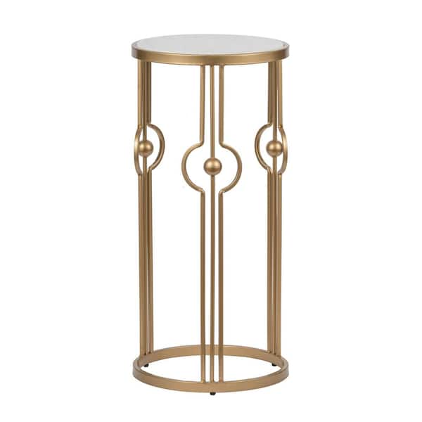 A&B Home Brass End Table