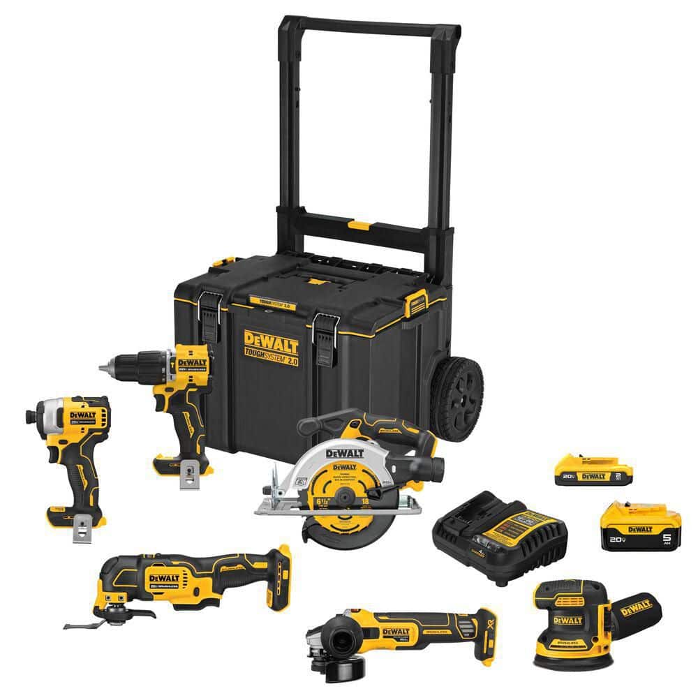 Tool Kit Lowes Dewalt 20v Combo Kit DEWALT 20V MAX 6-Tool
