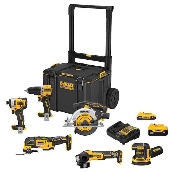 20-Volt MAX ToughSystem Lithium-Ion 6-Tool Cordless Combo Kit