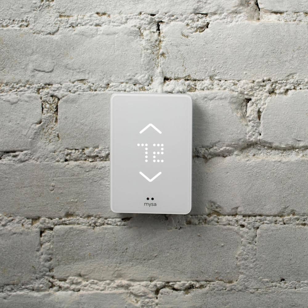 White Programmable Digital Smart Thermostat for Baseboard Heaters