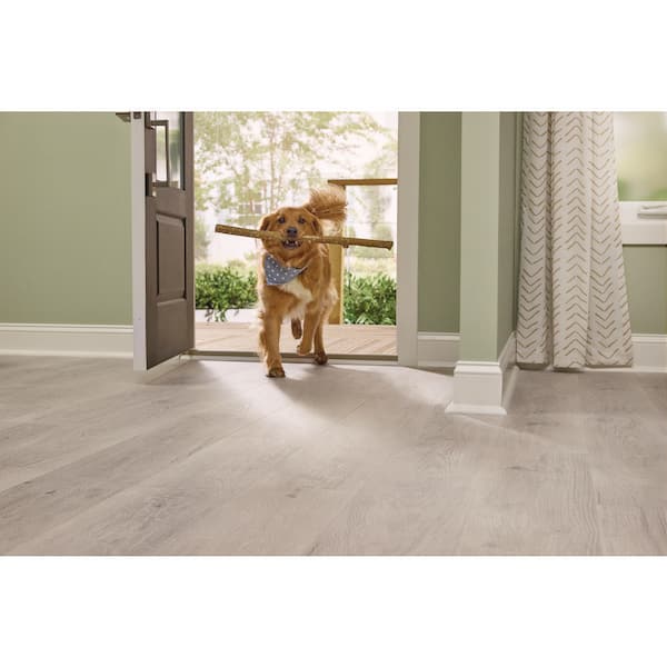 Home Decorators Collection - Simsbury Glen Oak 12 mm T x 8.03in W Waterproof Laminate Wood Flooring (15.9 sqft/case)