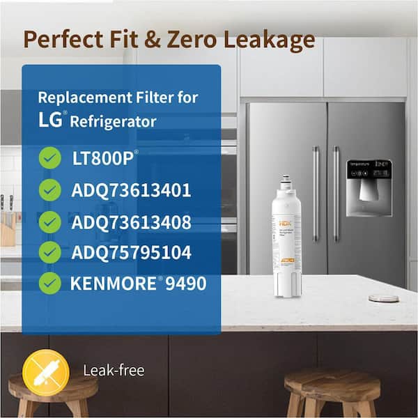 LT800P ADQ73613401 (2 Pack) LG Refrigerator Water Filter > Speedy