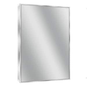 Spectrum 21 in. W x 33 in. H Framed Rectangular Bathroom Vanity Mirror in Chrome
