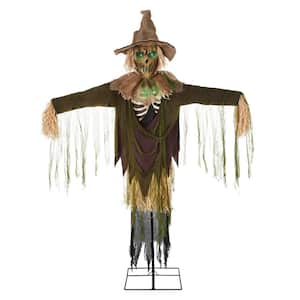 7 ft. Animated Swamp Scarecrow