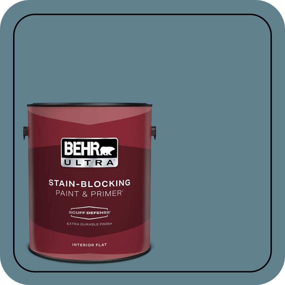 1 gal. #S470-5 Blueprint Extra Durable Flat Interior Paint & Primer price history on PriceWatchPro