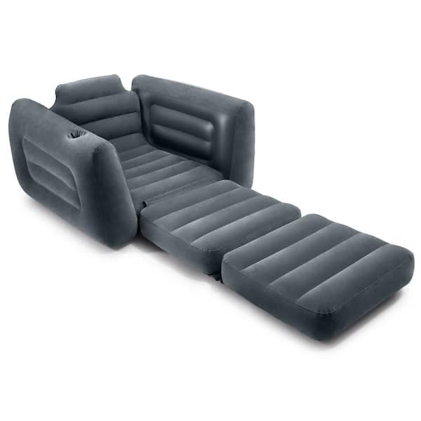Twin PVC Inflatable Pull Out Sofa Chair Sleeper w/Air Mattress (3-Pack)