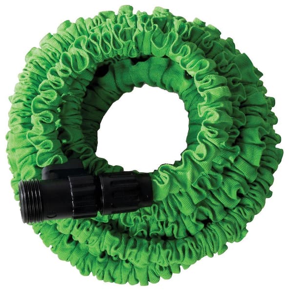 Unbranded 12 ft. Flexible Water Hose with Nozzle