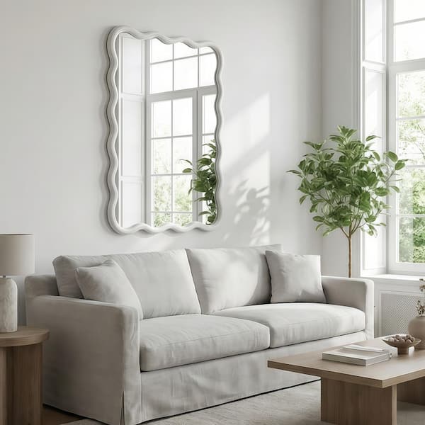 TOOLKISS 24 in. W x 36 in. H Rectangular Solid Wood Framed Wall