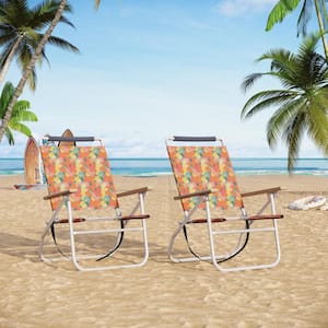 round recliner beach chair