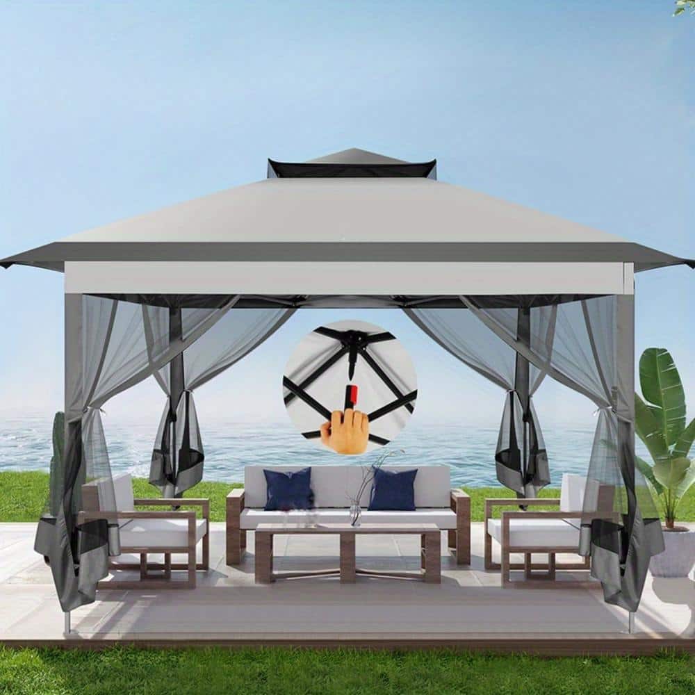 11x11 FT One-Push Canopy Tent, Carpas Para Patio, Outdoor Canopy price history on PriceWatchPro