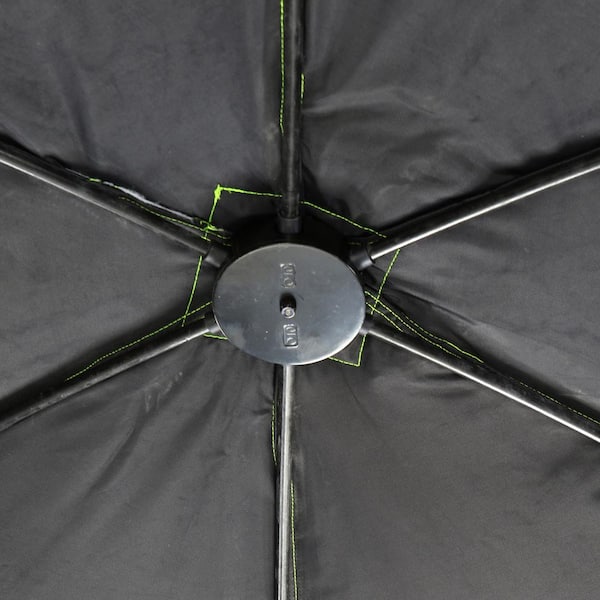 Clam X-400 Thermal 4-sided Hub Ice Shelter 17479 - The Home Depot