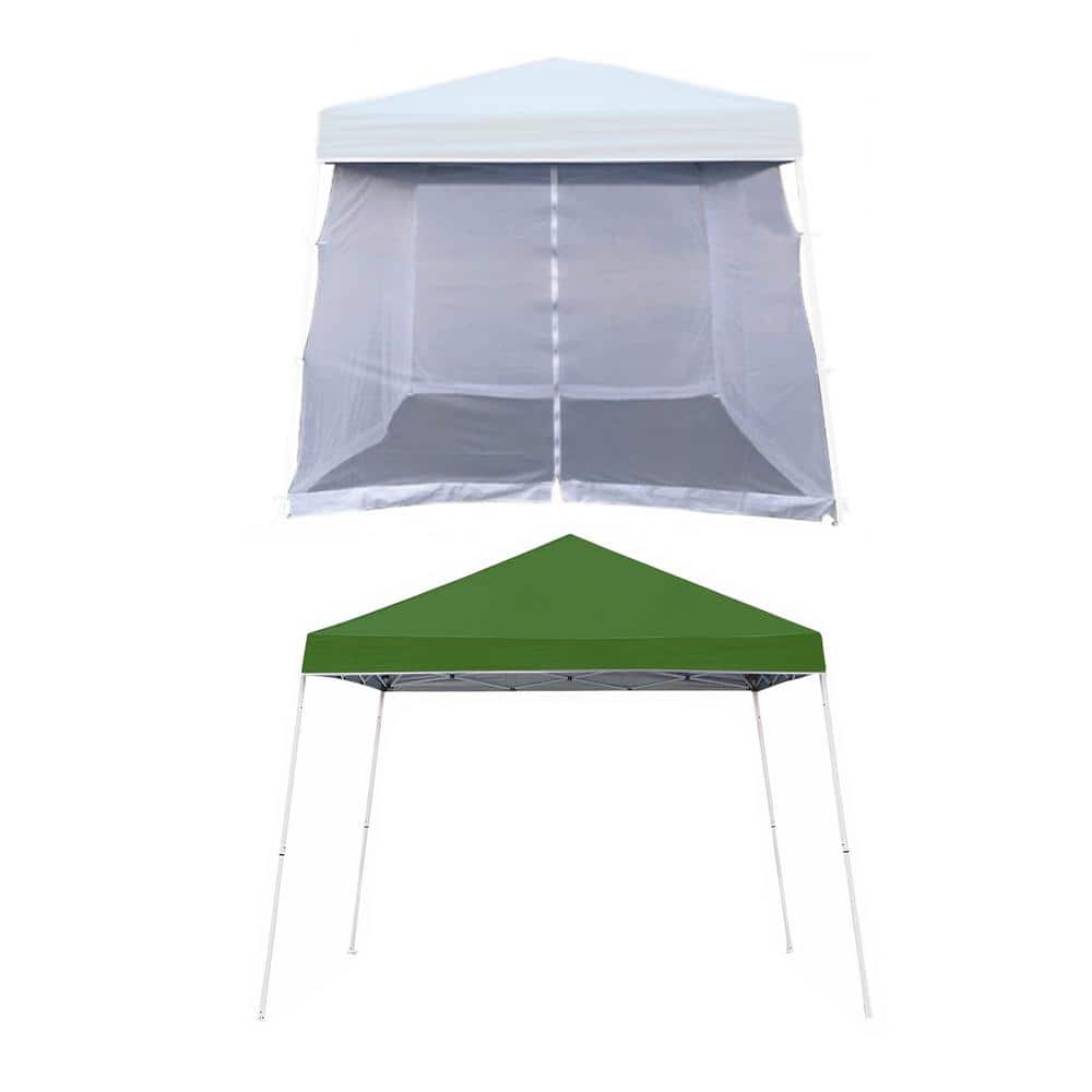 Z-SHADE 10 ft. x 10 ft. Horizon Screen Shelter Attachment with Instant Shade Canopy Tent