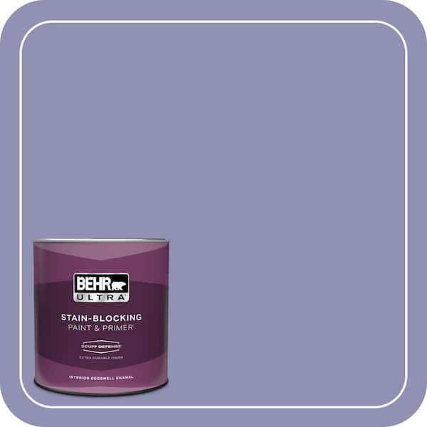 BEHR ULTRA 1 qt. #630D-5 Wild Wisteria Extra Durable Eggshell Enamel Interior Paint & Primer