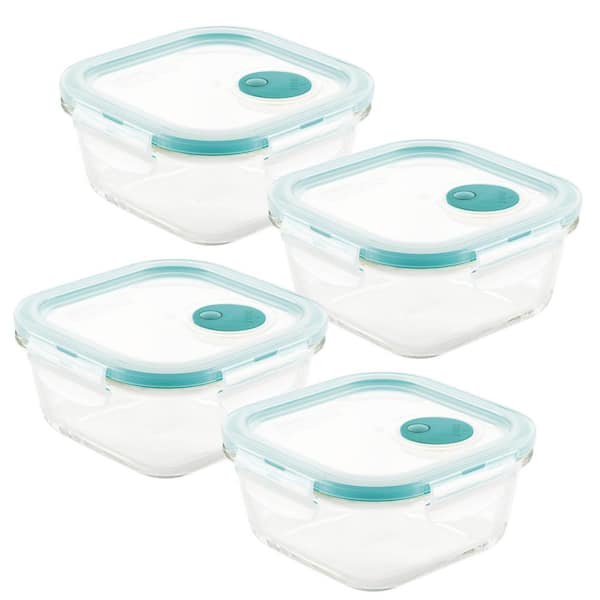 LocknLock Set of (2) 9 x 13 Storage Containers with Handle Lids