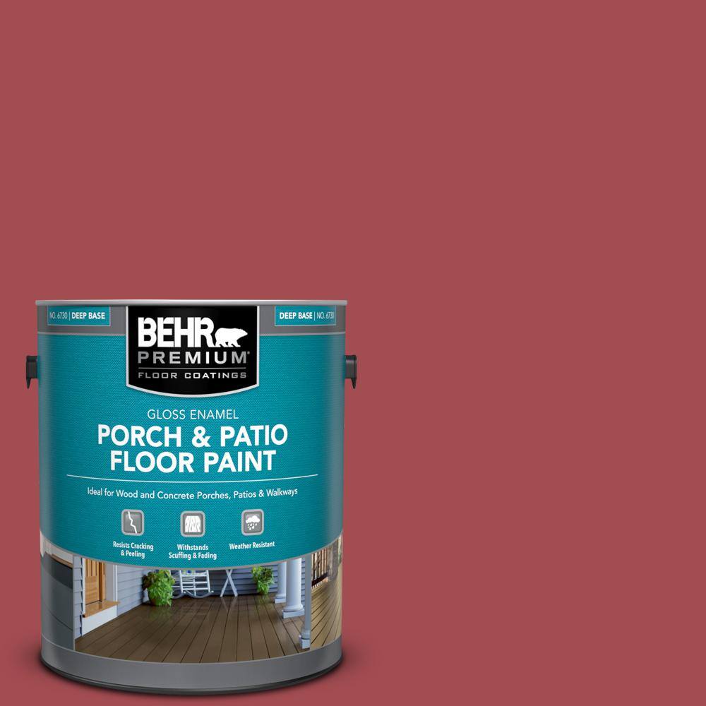 1 gal. #PPU1-07 Powder Room Gloss Enamel Interior/Exterior Porch and Patio Floor Paint price history on PriceWatchPro