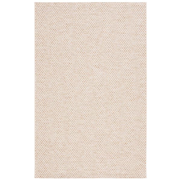 Sisal All-Weather Natural/Ivory 8 ft. x 10 ft. Solid Woven Indoor/Outdoor Area Rug