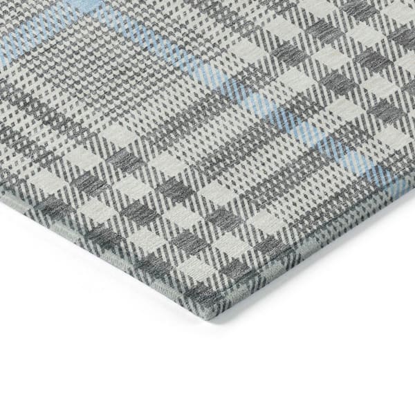 Chantille Machine Washable Indoor/Outdoor Abstract ACN1054 Gray 2 ft. 3 in. x 7 ft. 6 in. Area Rug