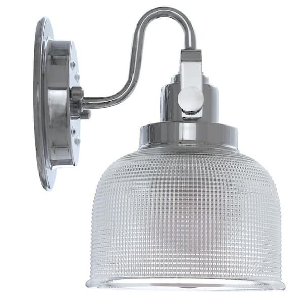 Progress Lighting Vanity Bath Light Archie 1-Light Antique Nickel P2989-81DI 