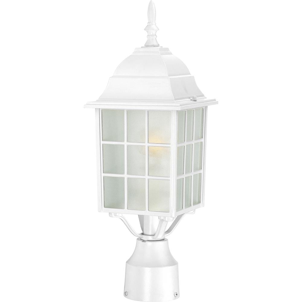 Nuvo 60-4907 - Adams - 1 Light - 17  Outdoor Post W/ Frosted Glass