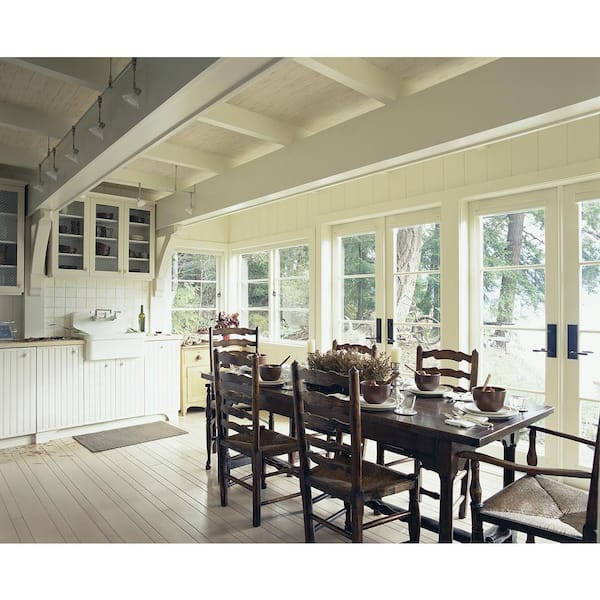 WoodHaven 5 in x 7 ft White Wash Tongue and Grove Ceiling Plank (29 sq. ft./Case)