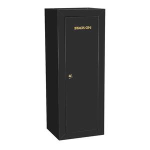 18-Gun Key Lock Security Cabinet, Black
