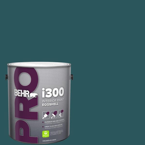 BEHR PRO 1 gal. #MQ6-01 Ocean Abyss Eggshell Interior Paint