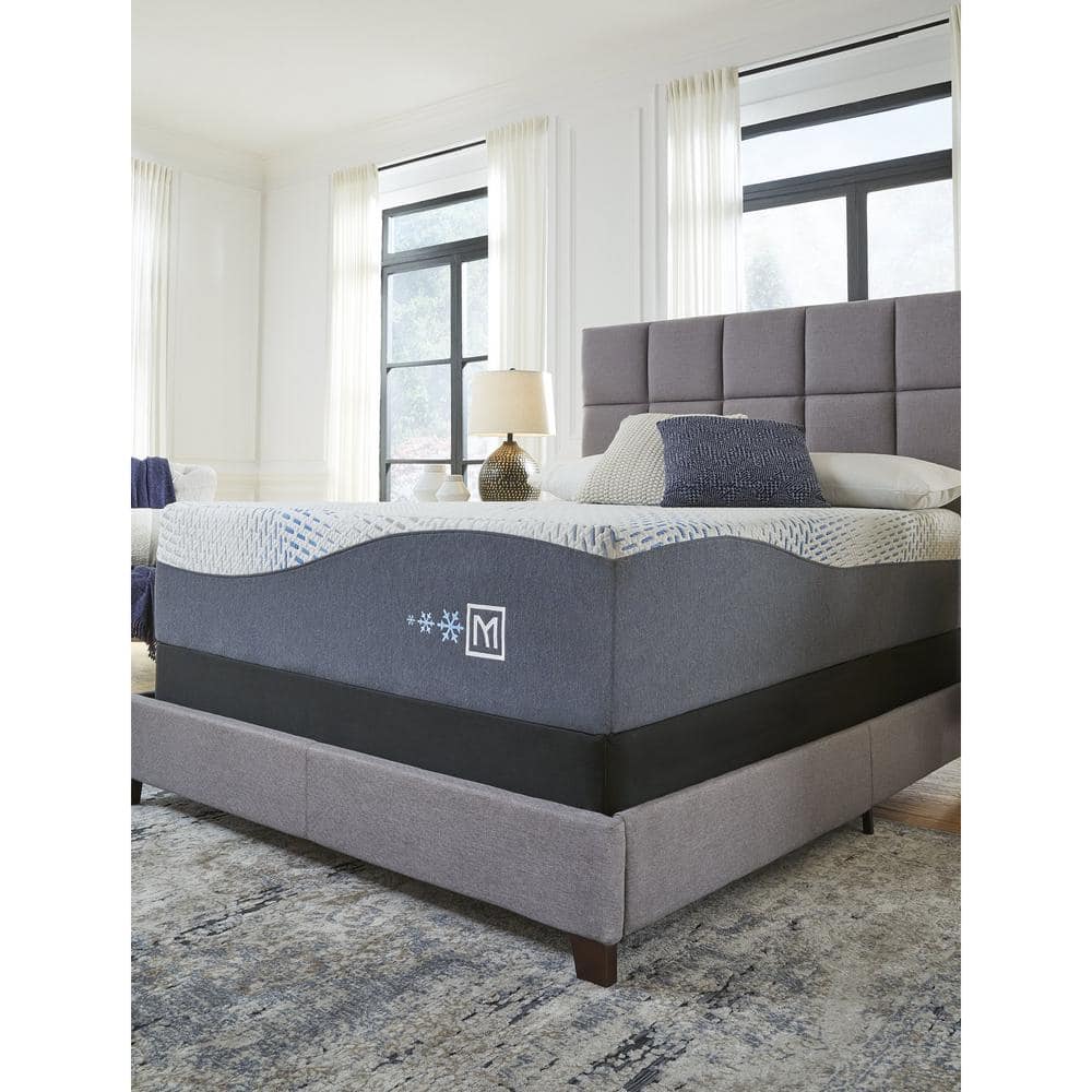 Queen White Gel Memory Foam Adjustable Bed Mattress