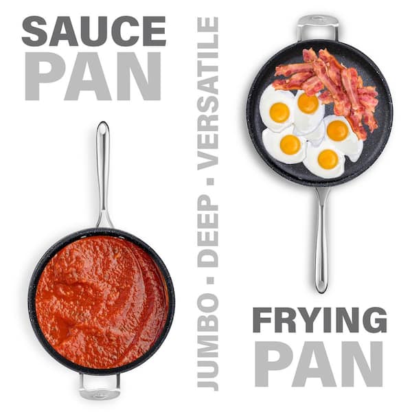 Granitestone 5.5'' and 9.5'' Nonstick Fry Pan Set with Stay Cool Handle &  Reviews