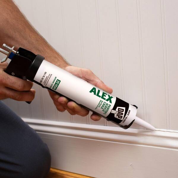 DAP Alex Fast Dry 10.1 White Acrylic Latex Plus Silicone Caulk