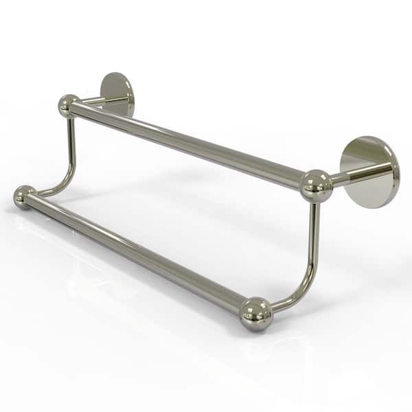 Allied Brass Prestige Skyline Collection 30 in. Double Towel Bar in Polished Nickel