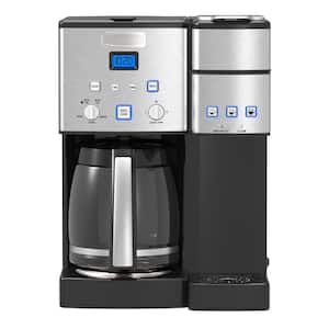 12-Cup Coffee Center Stainless Steel Coffee Maker and Single-Serve Brewer