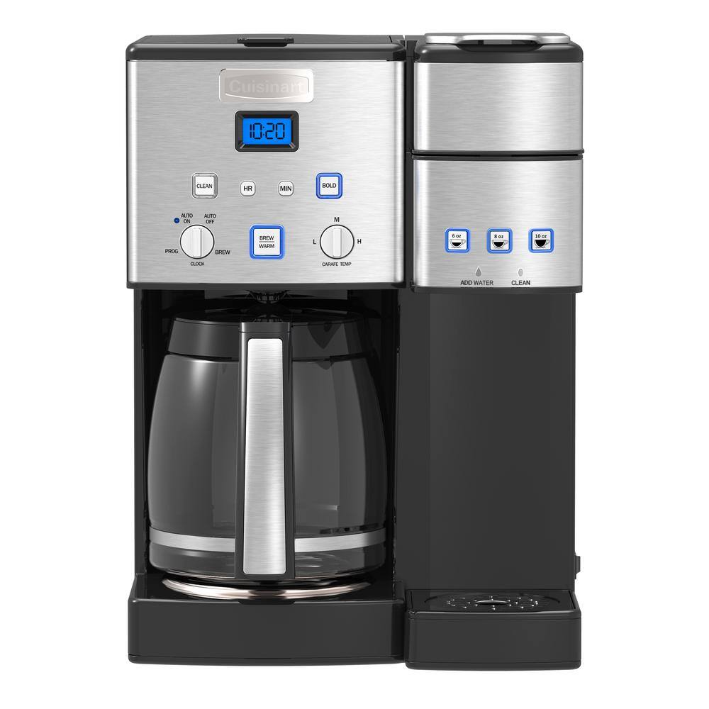 Cuisinart  Coffee Center 12-Cup Stainless Steel Coffee Maker and Single-Serve Brewer - 1