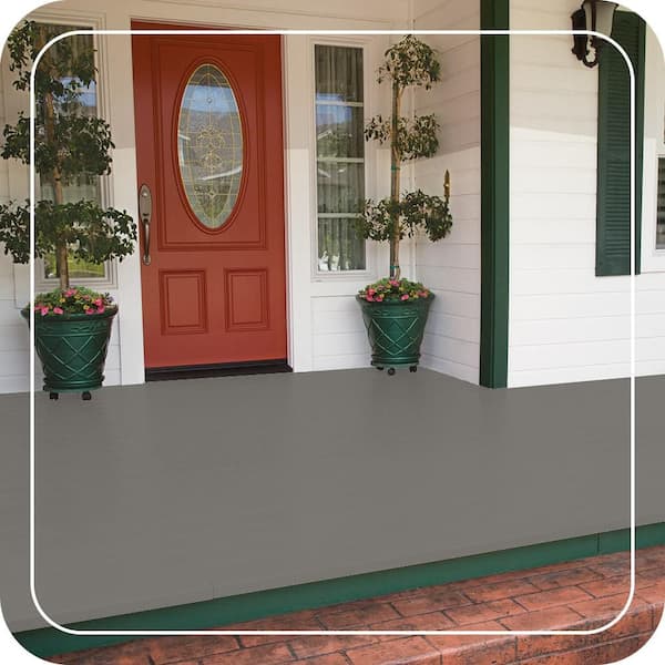 1 gal. #PFC-69 Fresh Cement Gloss Enamel Interior/Exterior Porch and Patio Floor Paint