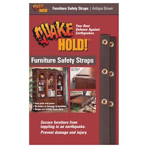 Antique Brown Nylon Furniture Safety Strap