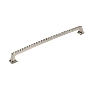 Mulholland 18 in (457 mm) Center-to-Center Polished Nickel Cabinet Appliance Pull