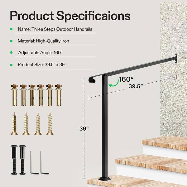 Stair Bracket Aazon.co: Acrux7 6 Pack 3'' Handrail Bracket, Stair Railing Bracket... Railing Brackets For Stairs