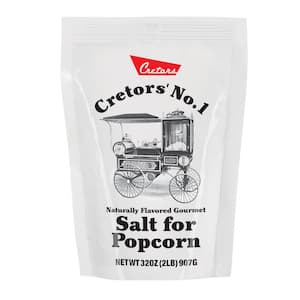 Cretors Original Butter Flavor Popcorn Salt 2 lbs. bag Butter 12/Case