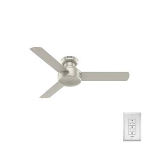Presto 44 in. Indoor Ceiling Fan in Matte Nickel with Wall Control Included