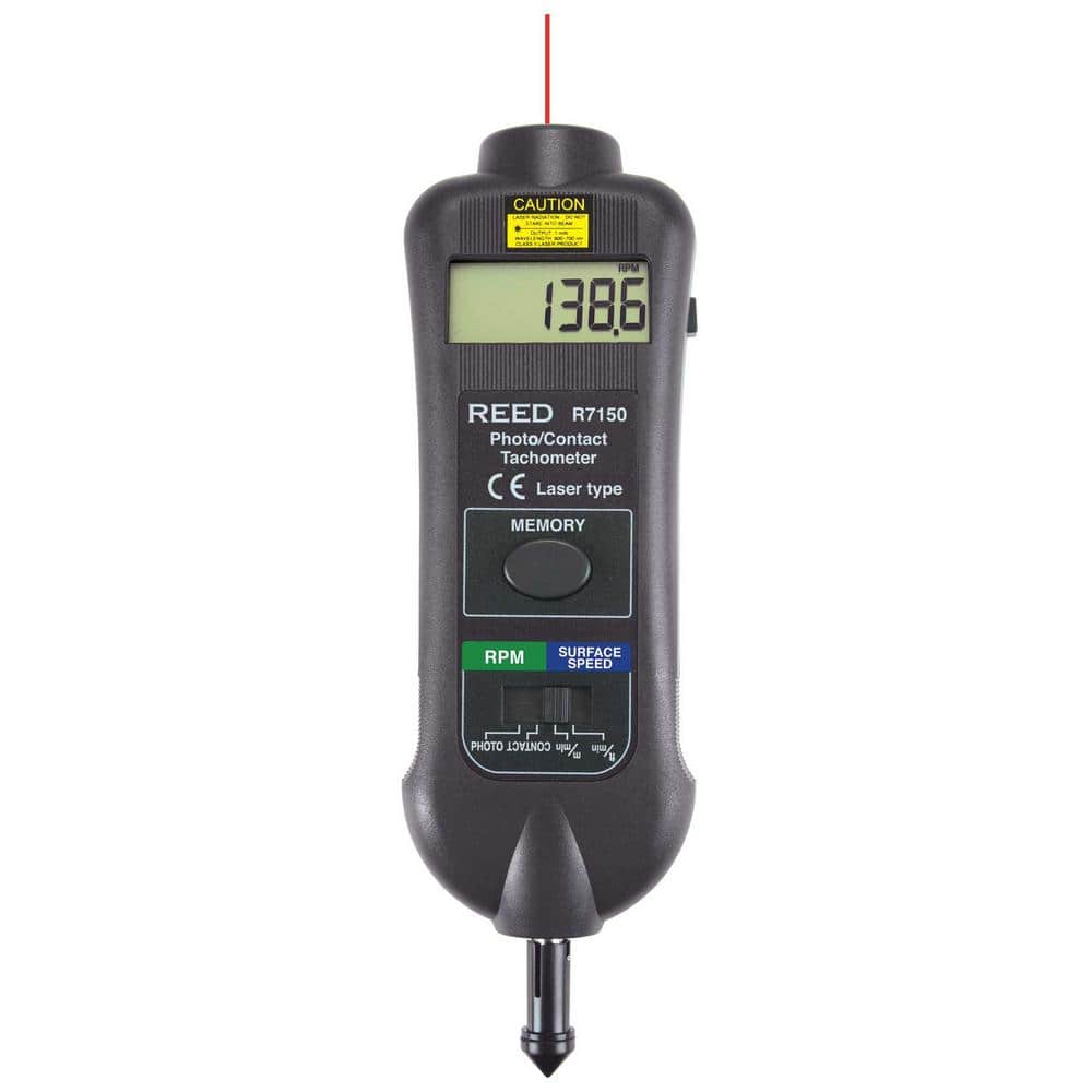 Professional Combination Contact/Non-Contact Laser Photo Tachometer price history on PriceWatchPro