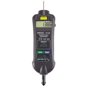 Professional Combination Contact/Non-Contact Laser Photo Tachometer